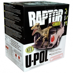 RAPTOR struktuurne pinnakate ( must; toonitav; toonitav + värv) 3,8L(+320ml) komplekt